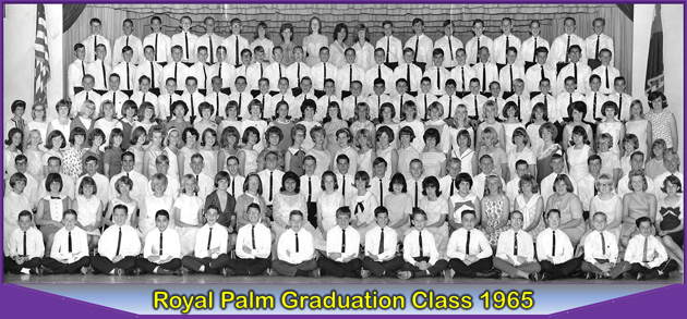 Royal Palm Graduation Class